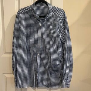 Vineyard Vines Blue Checkered Men's Shirt